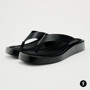 Zara Flat Strappy Sandals